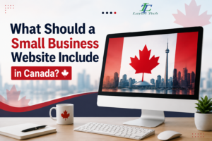 Professional small business website design in Canada