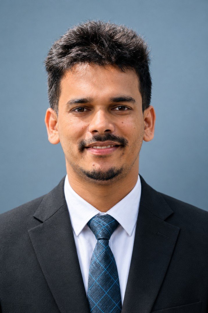 Portrait of a professional team member