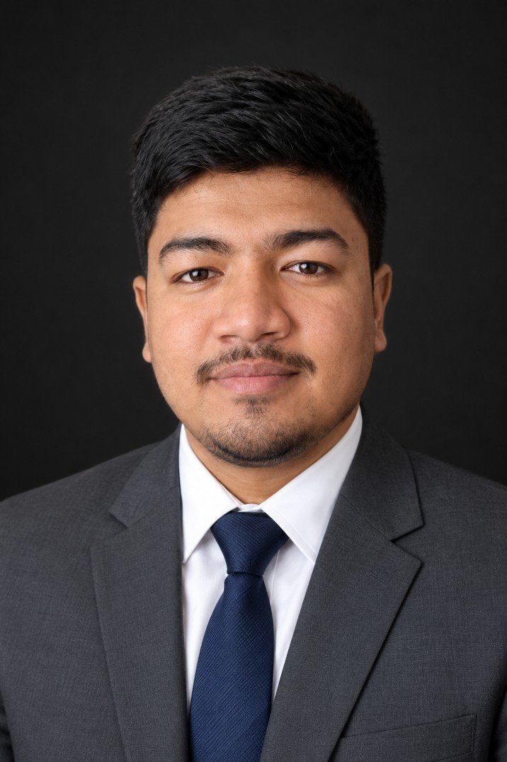 Portrait of a professional team member